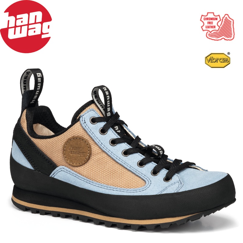 Hanwag – Rotpunkt Low Lady LL|Cloudy Blue/Light Beige|4.5 (UK)|5.0 (UK)|5.5 (UK)|6.0 (UK)|6.5 (UK)|7.0 (UK)|7.5 (UK)|8.0 (UK)