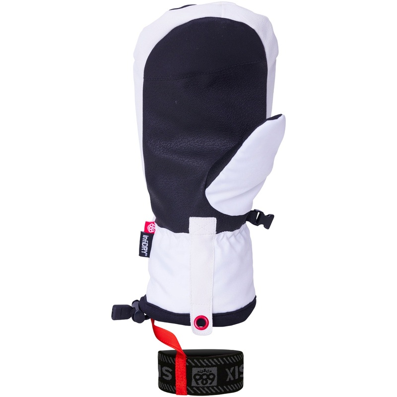 686 Mens Team Merino Mitt|White|Keith Haring Black|Small|Medium|Large|X-Large
