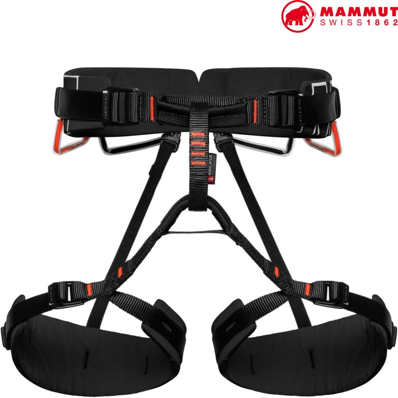 Mammut – 4 Slide Harness|Black|Marine|Dark Ceramic|XS/M|M/XL