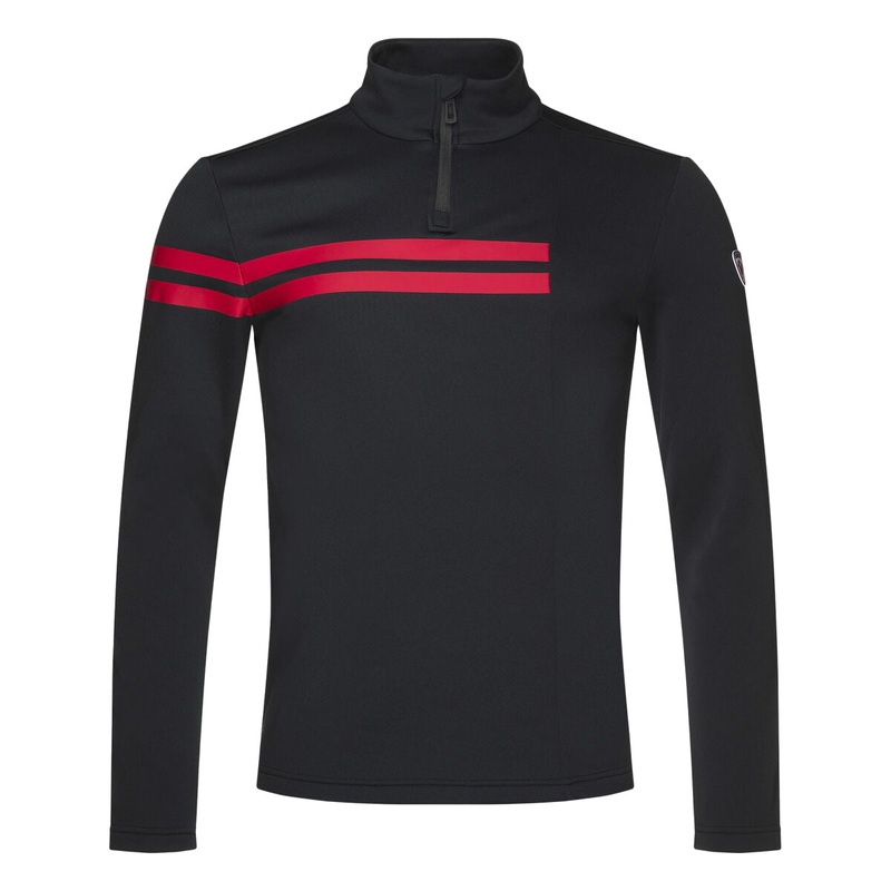 Rossignol Mens Resort 1/2 Zip|Dark Navy|Sports Red|S|M|L|XL