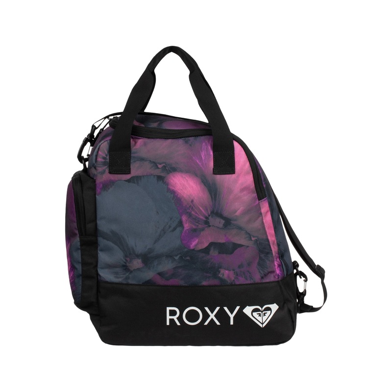 Roxy Northa Boot Bag 2024|True Black Pansy Pansy