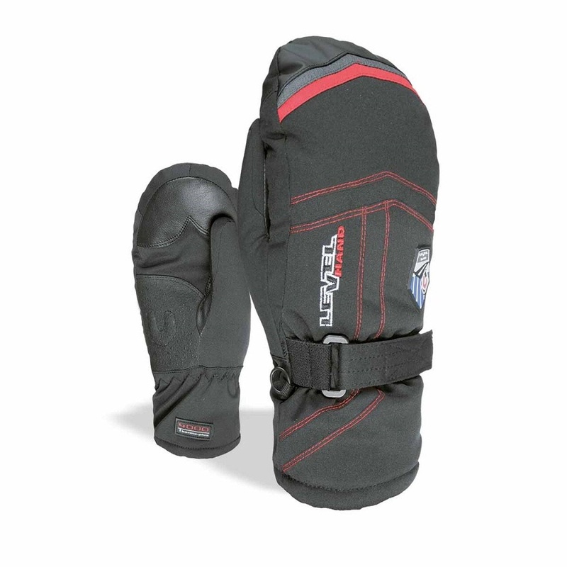 Level Heli Juniors Mitts|Red|5-Jr S|5.5-Jr M