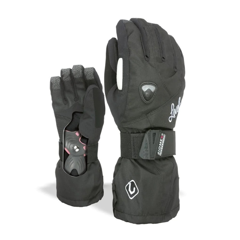 Level Womens Butterfly Gloves|Black|6.5-XS|7-S|7.5-SM|8-M|8.5-ML