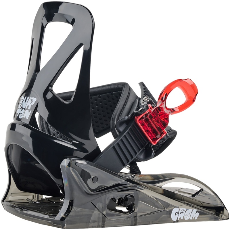 Burton Kids Grom Binding 2025|Black|Red/Multi|Medium