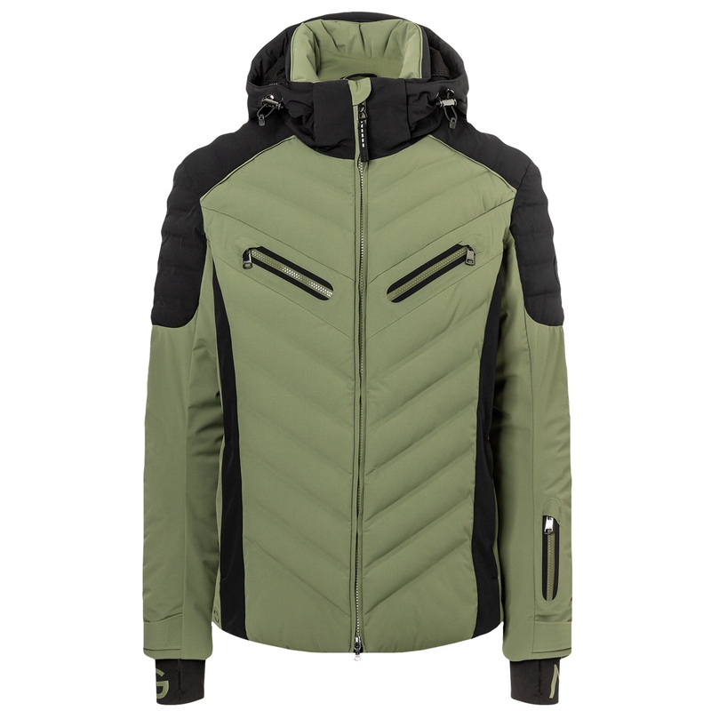 Bogner Mens Fayn-T Jacket|Light Olive|Black|EU48|EU50|EU52|EU54