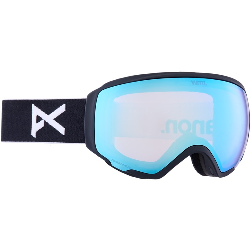 Anon WM1 MFI Low Bridge 2025|Frame: Black, Lens: Perceive Variable Blue, Spare Lens: Perceive Cloudy Pink|Frame: White, Lens: Perceive Cloudy Pink, Spare Lens: Perceive Variable Blue