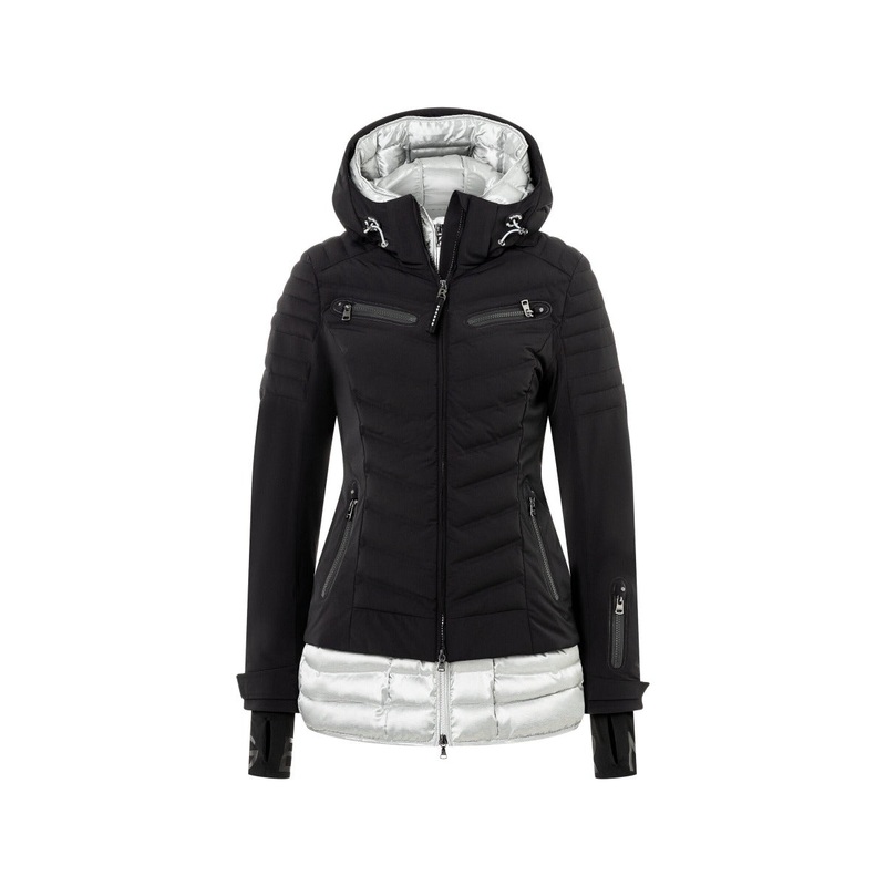 Bogner Womens Micela-T Jacket|Black|Cafe Creme|EU36|EU38|EU40|EU42|EU44