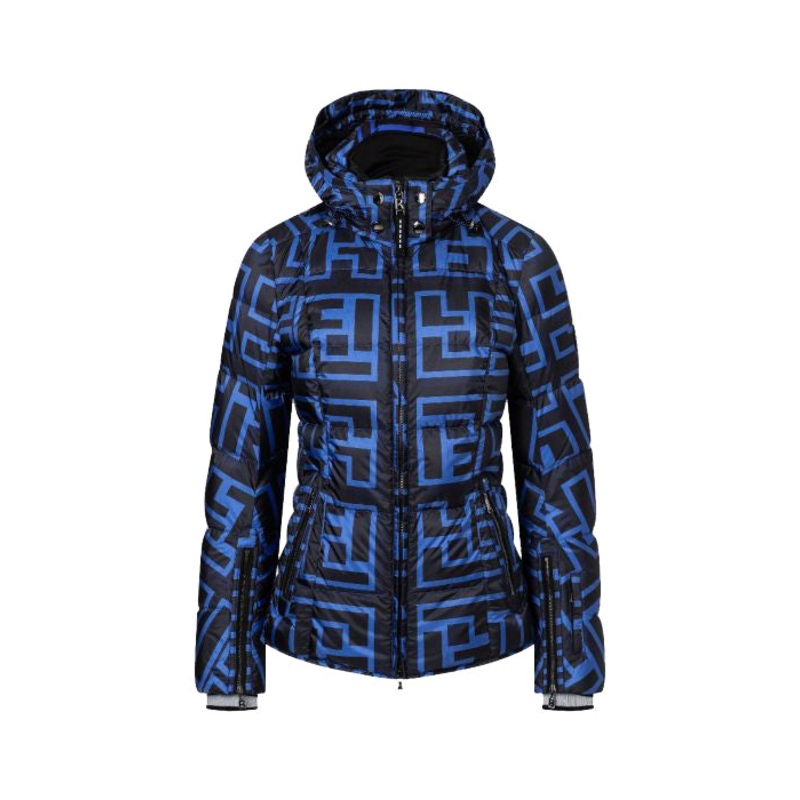 Bogner Womens Sanne-D Jacket|Cobalt Blue/Black|EU40|EU42