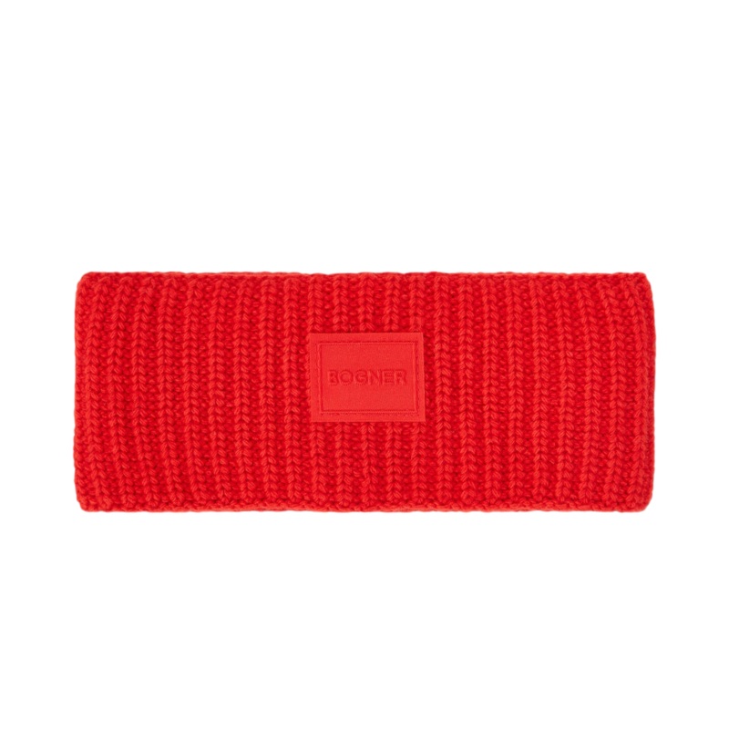 Bogner Womens Yuma Headband|Caramello|Fast Red