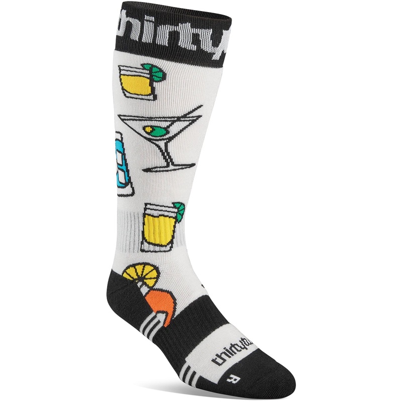 ThirtyTwo Double Sock 2025|White/Black|Black/Green|S/M|L/XL