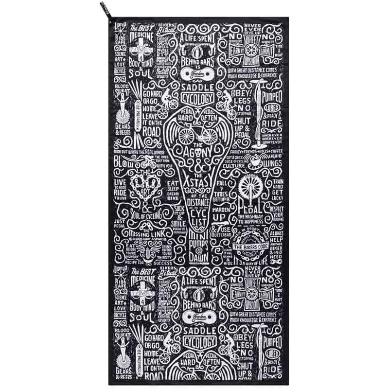 Cycology Microfibre Towel|8 Days|Frida Black|Frida White|Velo Tattoo|Wisdom