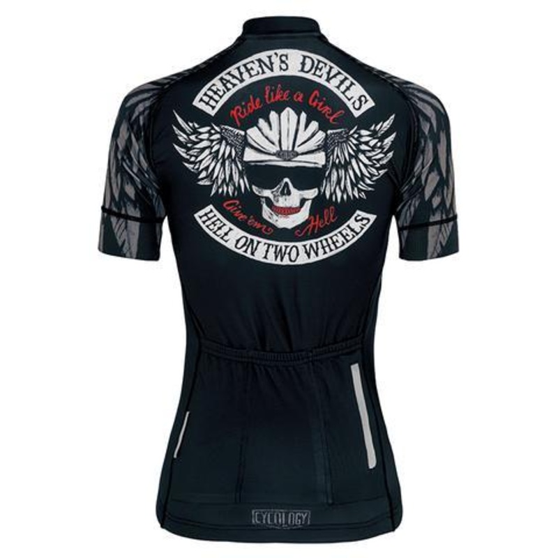 Cycology Womens Jersey|Frida Black|Cyco Floral|Cycodelic Black|Frida Aqua|Frida Yellow|Heavens Devils|Lanterne Rose Pink|Majolica|See Me Pink|XS|S|M|L|XL|2XL