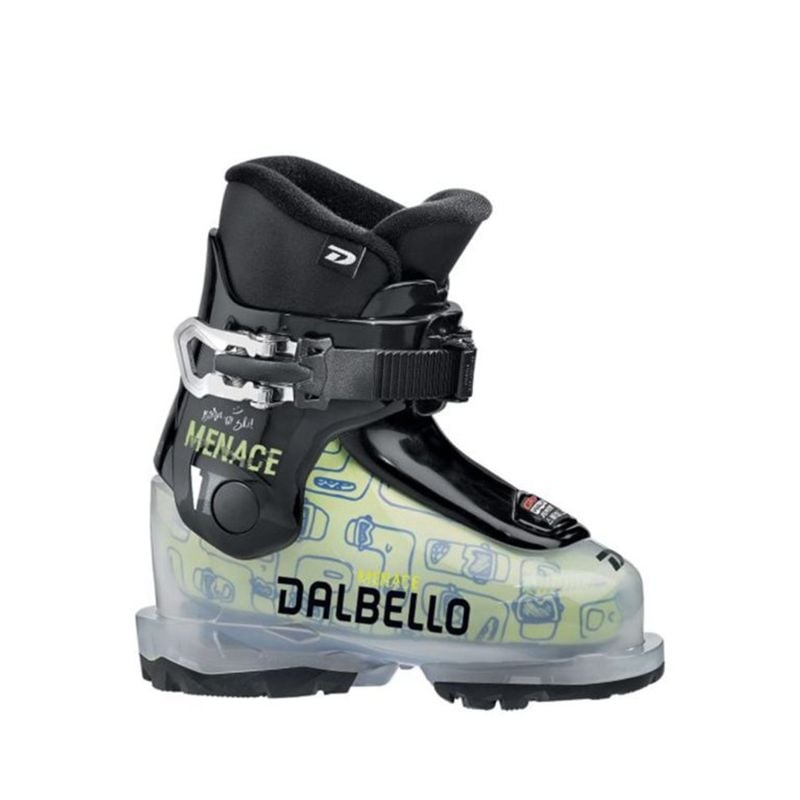 Dalbello Menace Jr 1.0|Transparent/Black|Black|15.5|18.5