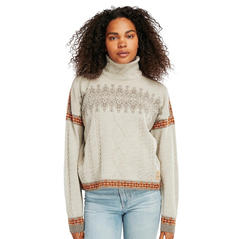 Dale Womens Aspoy Sweater|Off White/Raspberry/Navy|Sand/Copper/Mountain Stone|S|M|L|XL