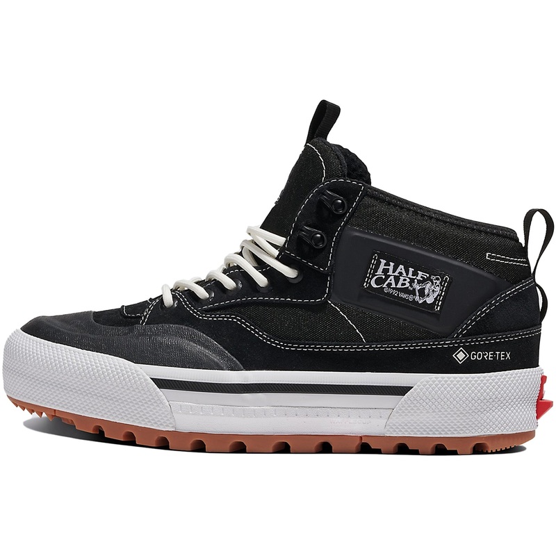 Vans MTE Half Cab Gore-Tex|Black/White|US M 5.0 / US W 6.5|US M 6.0 / US W 7.5|US M 7.0 / US W 8.5|US M 8.0 / US W 9.5|US M 9.0 / US W 10.5|US M 10.0 / US W 11.5|US M 11.0 / US W 12.5|US M 12.0 / US W 13.5|US M 13.0 / US W 14.5