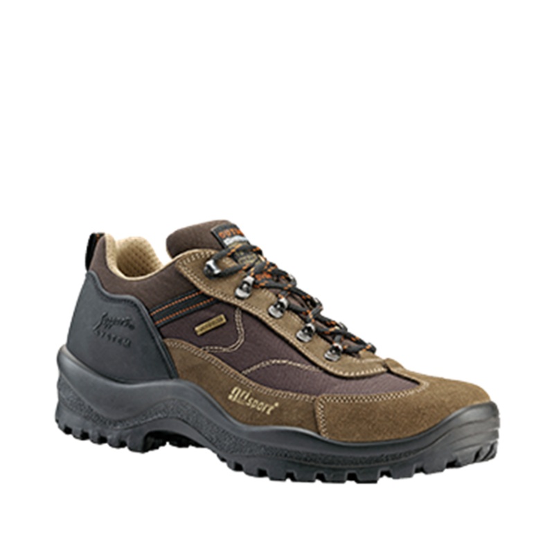 Grisport Scamoscia Low|Marrone|EU36|EU37|EU38|EU39|EU40|EU41|EU42|EU44|EU45|EU46|EU47