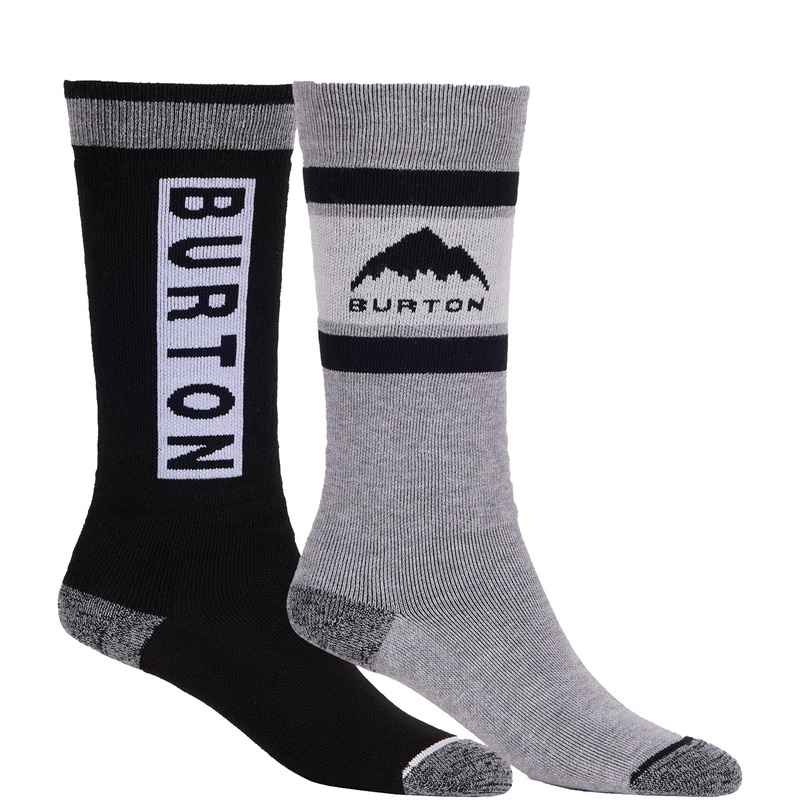 Burton Kids’ Weekend Midweight Socks 2 Pack 2025