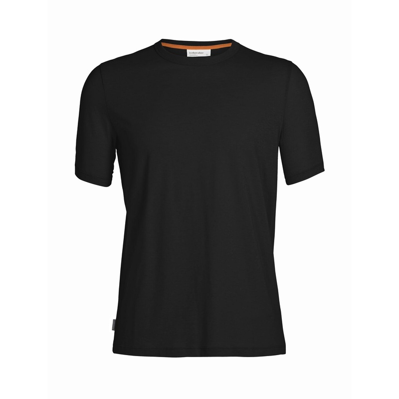 Icebreaker Mens Tencel Cotton Short Sleeve Shirt
