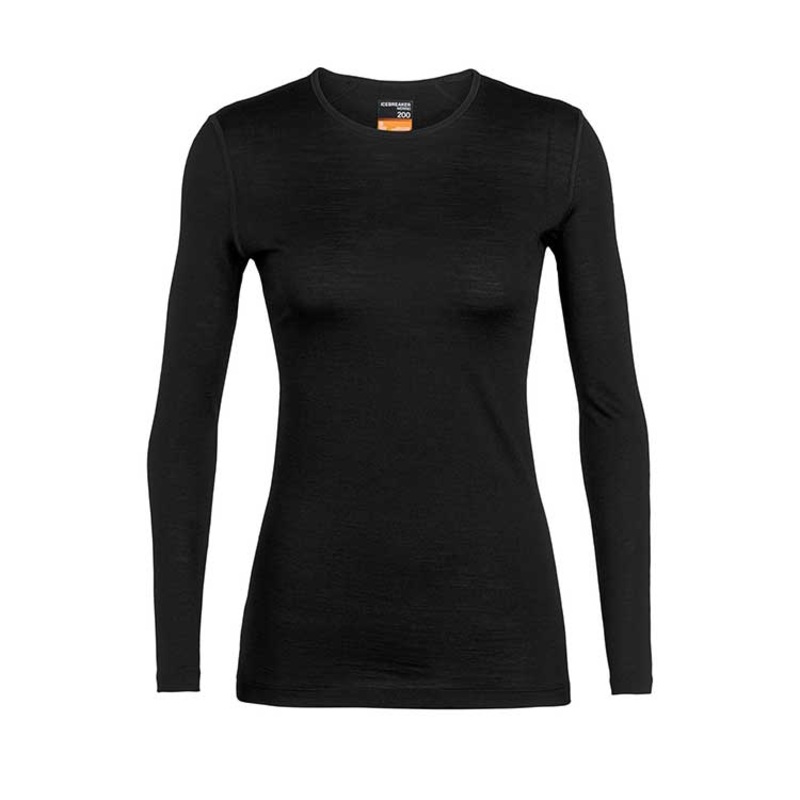 Icebreaker Womens 200 Oasis LS Crewe