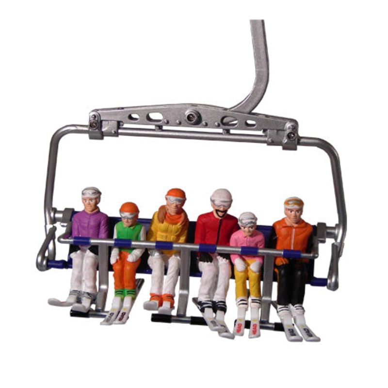 Jagerndorfer Figurines 6 pack|6 Sitting Skis|6 Sitting Snowboards|6 Standing Skis|6 Standing Snowboards