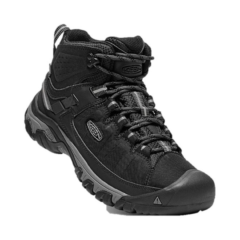 Keen Mens Targhee EXP Mid WP|Black Steel Grey|US 9.5|US 11.5|US 13
