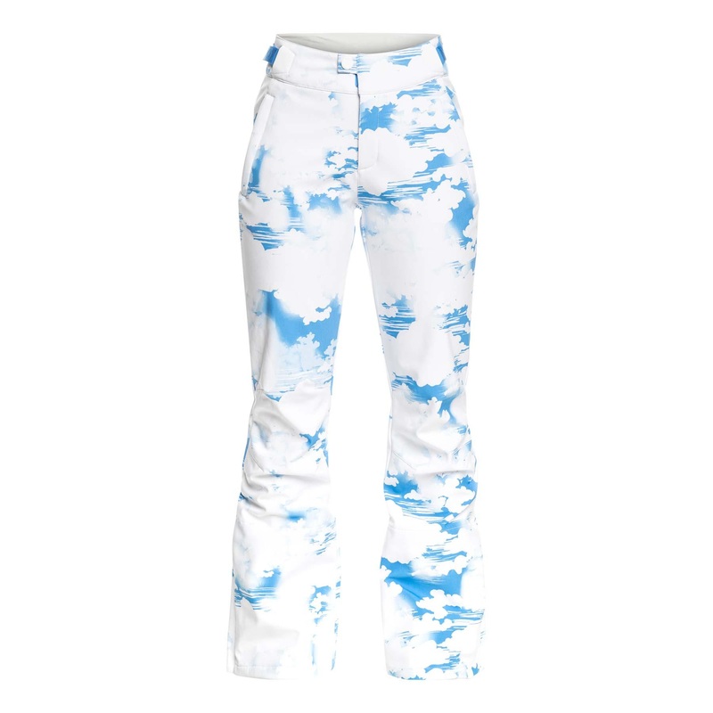 Roxy Womens Chloe Kim Pants|Azure Blue Clouds|XS|S|M|L|XL