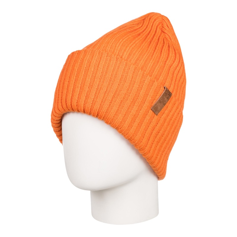 Roxy Womens Dynabeat Beanie|Celosia Orange
