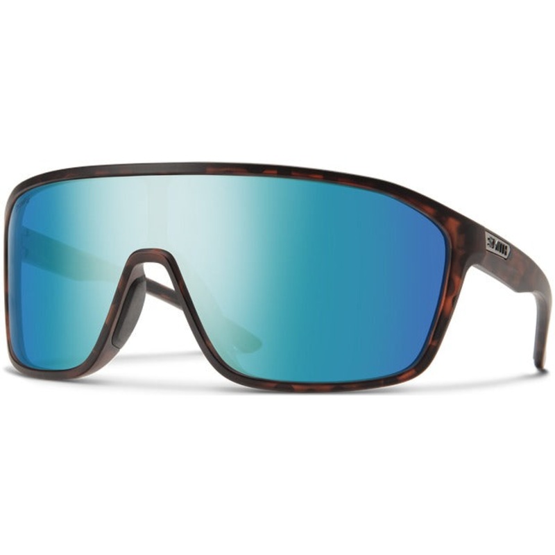 Smith Boomtown|Black + ChromaPop Polarized Gray Green|Matte Tortoise + ChromaPop Polarized Opal Mirror