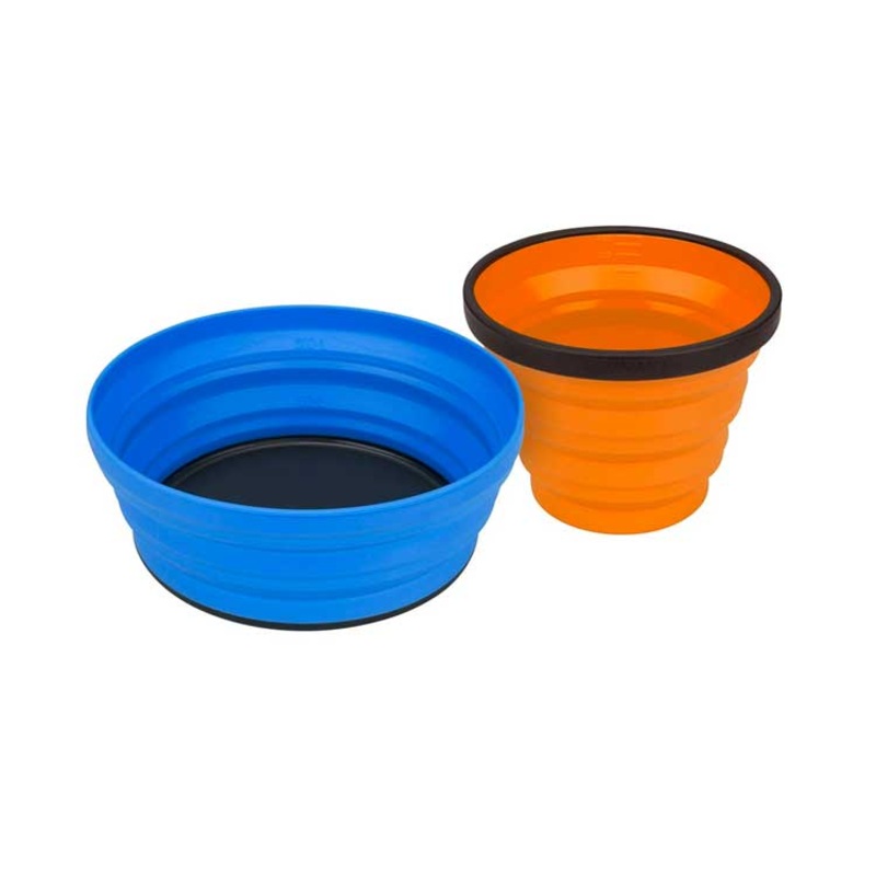 Sea to Summit X-Set|Blue/Lime/Orange|Blue/Orange|Olive/Sand|3pc|2pc