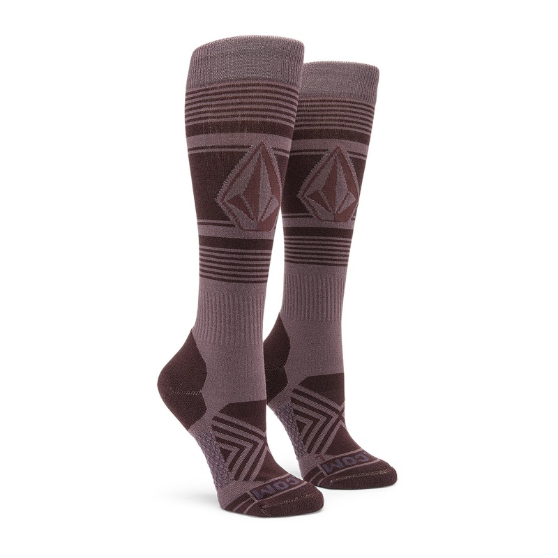 Volcom Stone Lines Over The Calf Sock