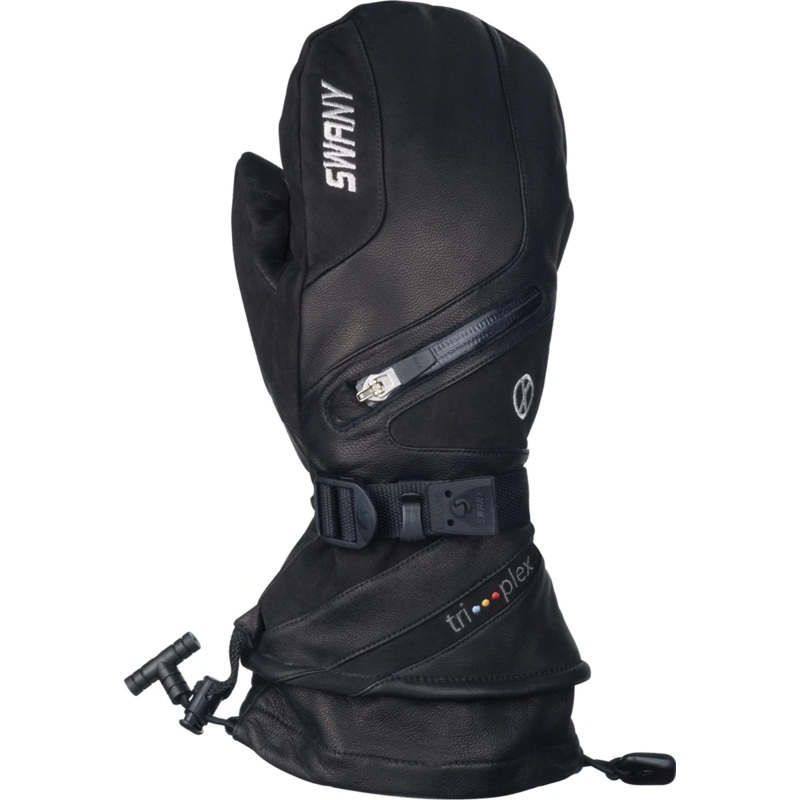 Swany Mens X-Cell Mitts|Black|Tan|7.5-S|8-M|8.5-ML|9-L|9.5-XL|10-XXL