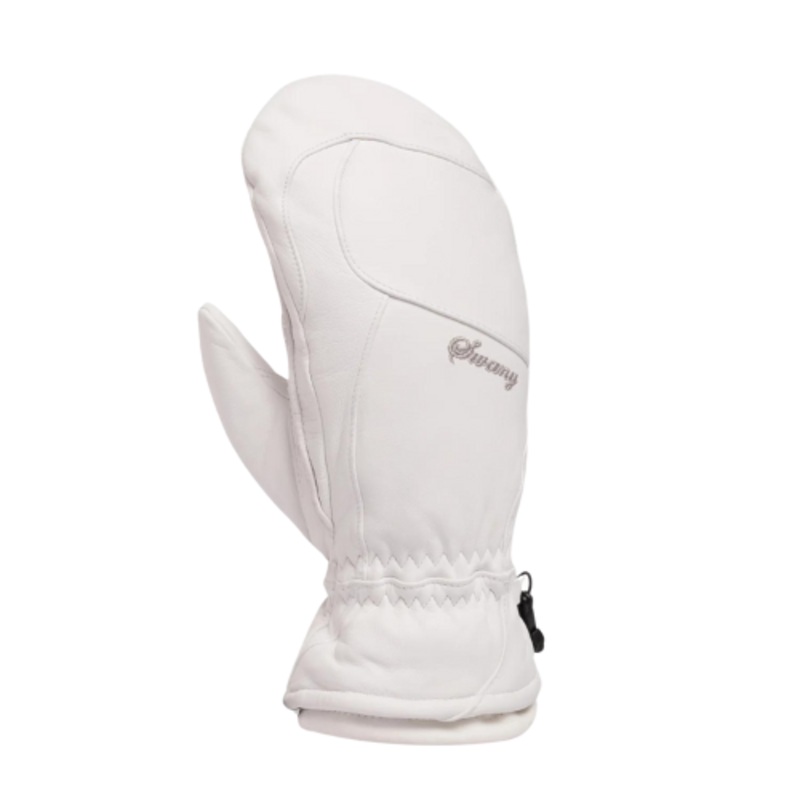 Swany Womens La Posh Mitts|Black|Maroon|White|6.5-S|7-M|7.5-L|8-XL