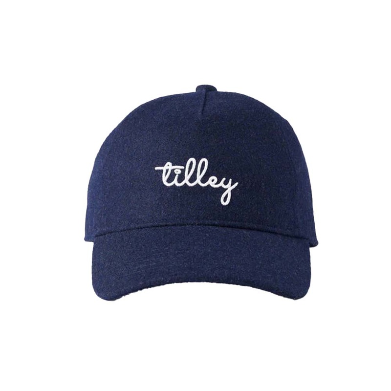 Tilley Wool Ball Cap|Light Camel|Navy|S/M|L/XL