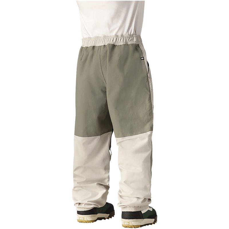686 Mens Ghost 2.5L Pant 2025|Welcome Limestone|Black Grid Colorblock|Small|Medium|Large|X-Large