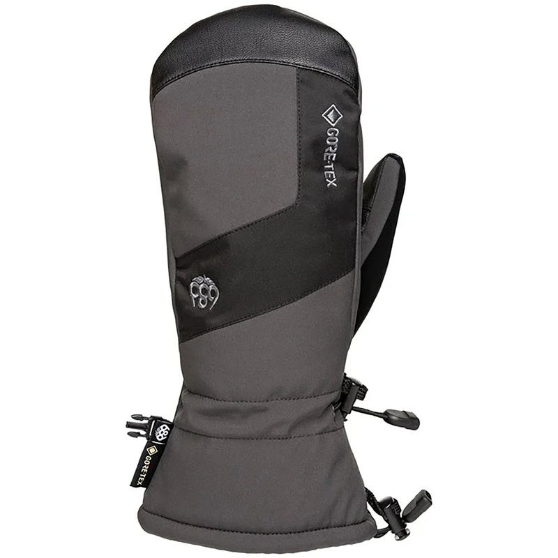 686 Mens Gore-Tex Linear Mitt|Charcoal|Small|Medium|Large|X-Large