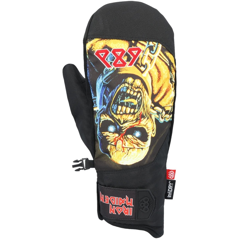 686 Mens Primer Mitt|Iron Maiden Trooper Black|Keith Haring Black|Small|Medium|Large|X-Large