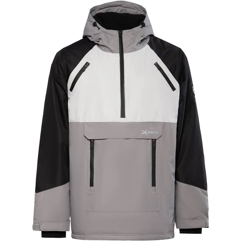 Arctix Mens Ozark Pullover|Gravel|Scenic Print Gray|Small|Medium|Large|X-Large|XX-Large|3X-Large|4X-Large