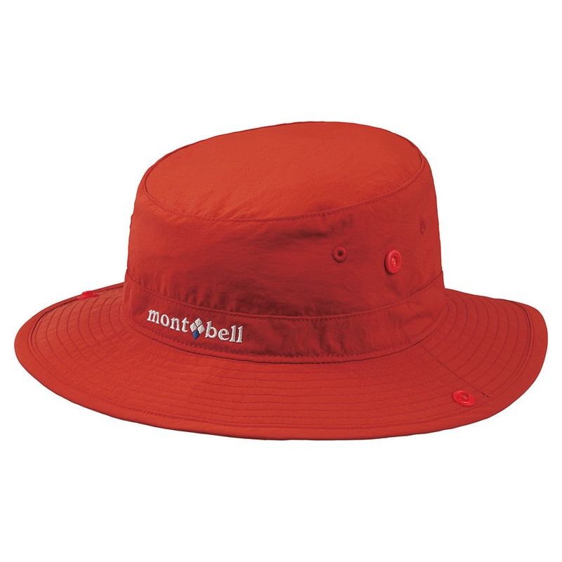 Montbell Fishing Hat Kid’s|Brick|Khaki Green|Light Tan