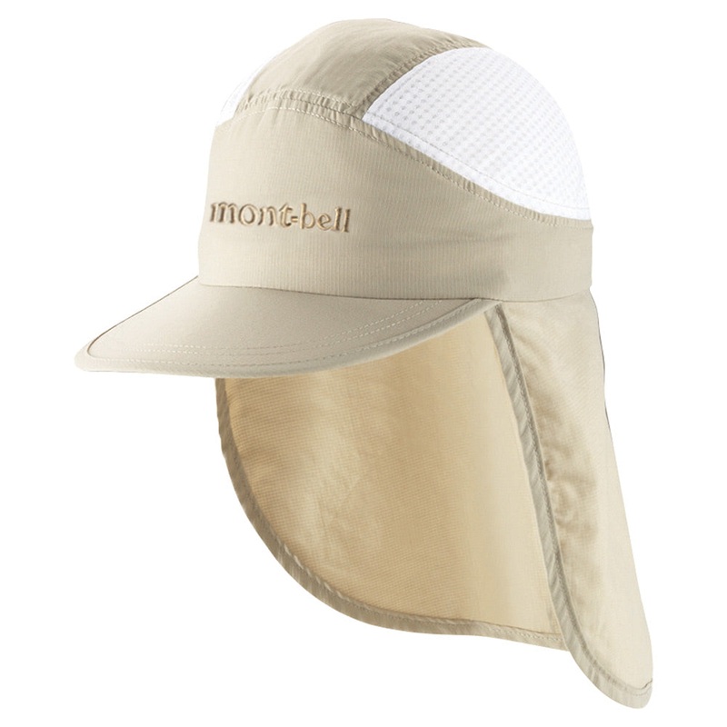 Montbell Sahara Cap Kid’s|Light Tan|Navy (X)|Orange Sherbert|Pale Sky|Vermillion