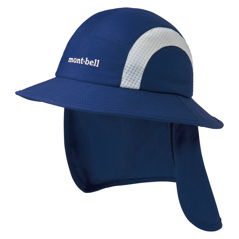 Montbell Sahara Hat Kid’s|Light Tan|Navy|Vermillion (X)|Cream|Peacock|Vermillion