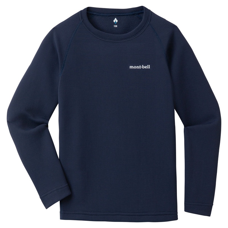 Montbell Zeo-Line Expedition Weight Round Neck Shirt Kid’s 135-150