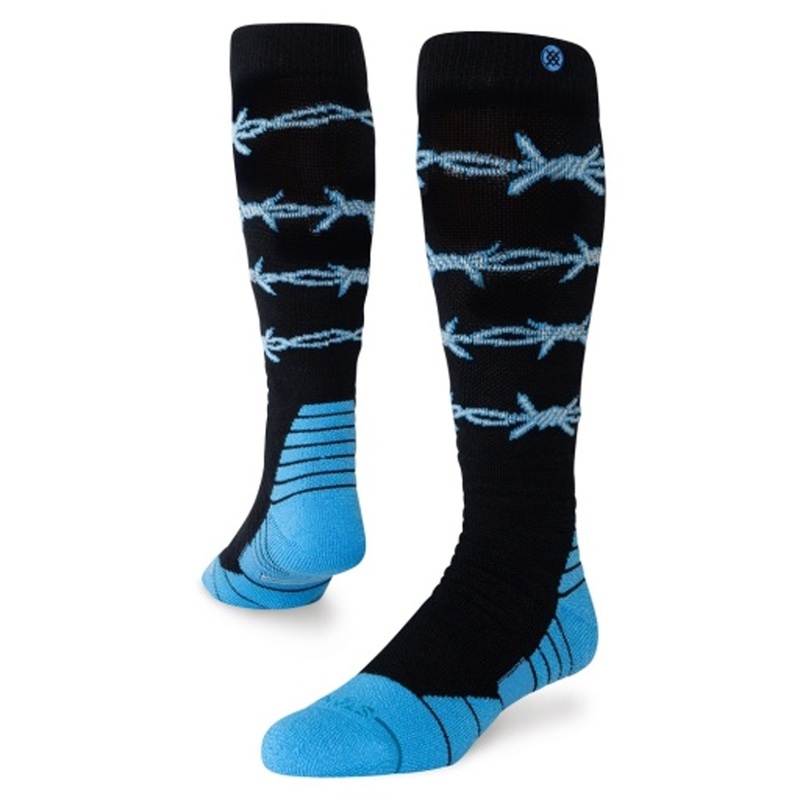 Stance Mid Cushion Snow Socks|Barbed Wire|Mushies|Slopes|Misfits|Large