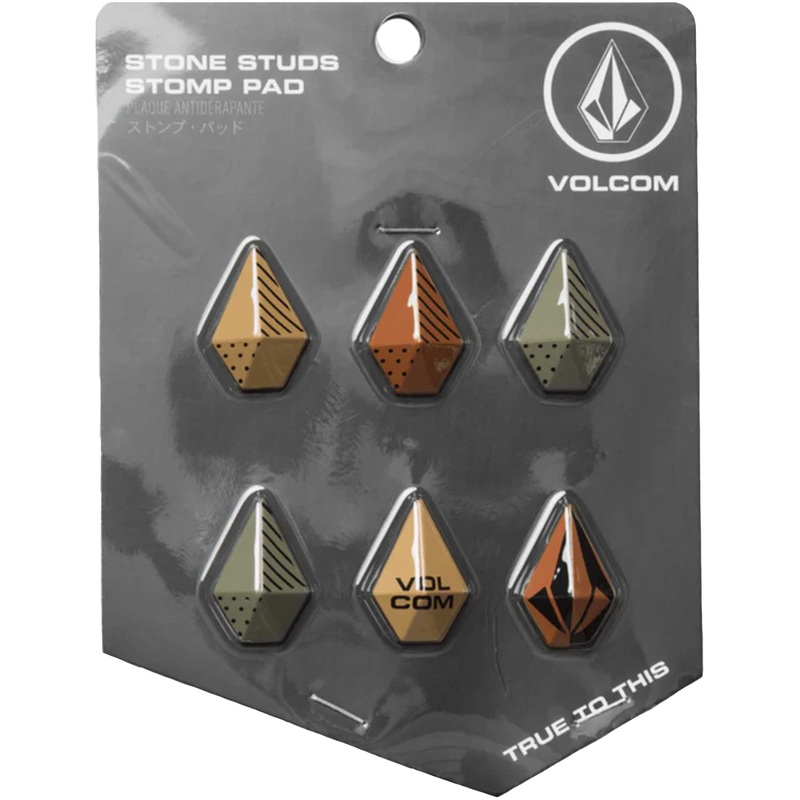 Volcom Stone Studs Stomp Pads|Black White|Military|Pink