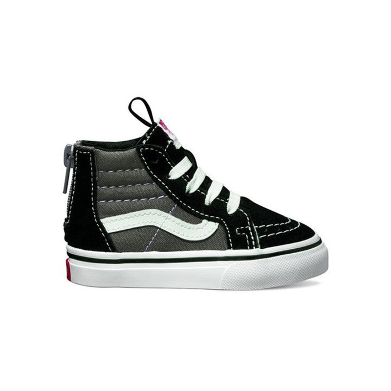 Toddler Sk8-Hi Zip Shoes – Black/2Tone