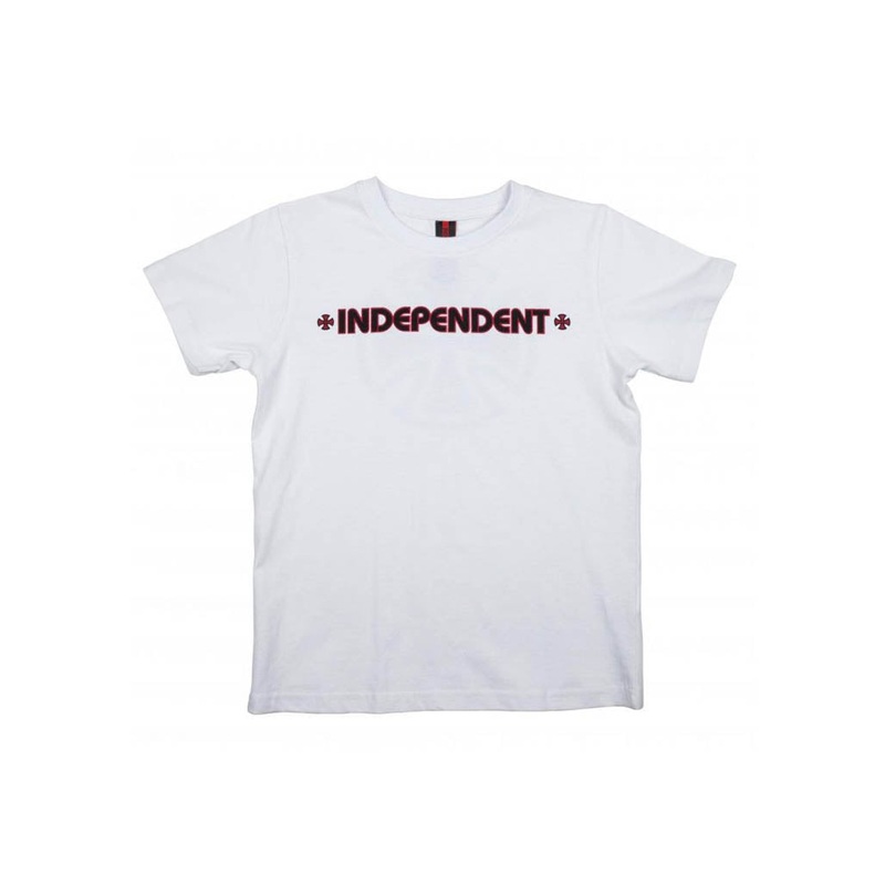 Bar/Cross Kids T-Shirt – White