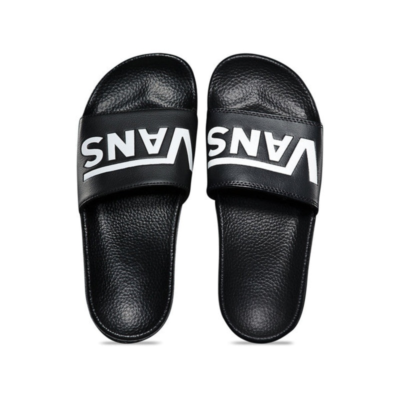 Slide-On Sandals – Black|Y5