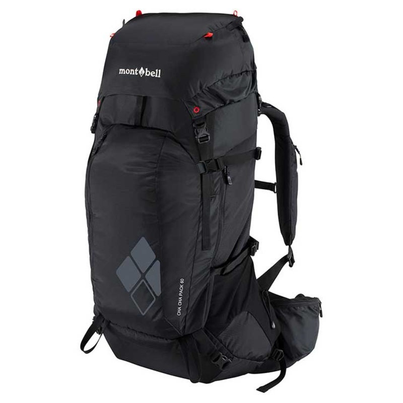 Montbell Cha-Cha Pack 60|Black|Royal Blue