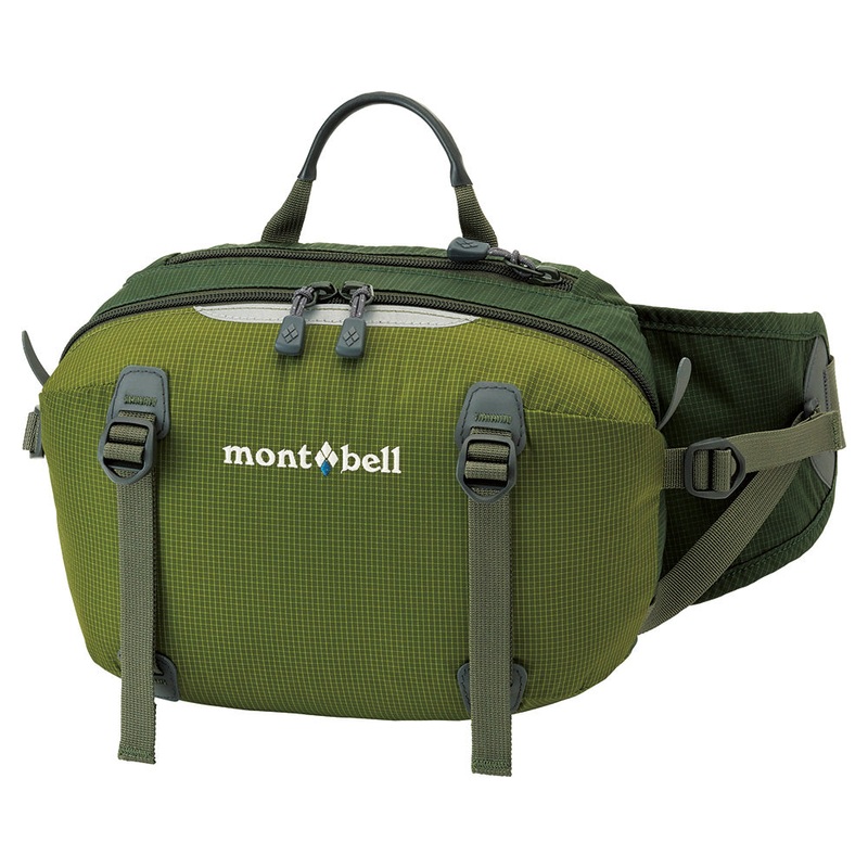 Montbell Trail Lumbar Pack 4|Black|Thyme