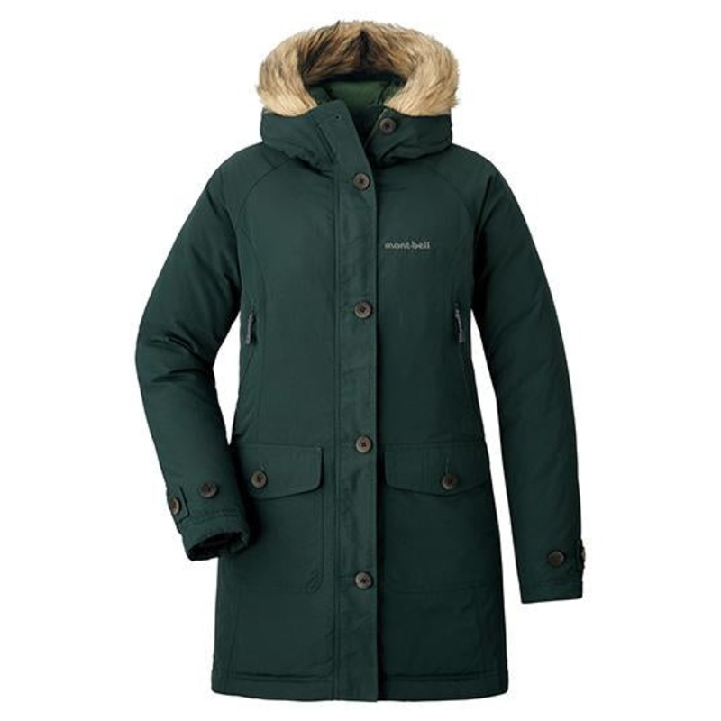 Montbell Husky Coat Women’s|Hunter Green|L (Asia Fit)