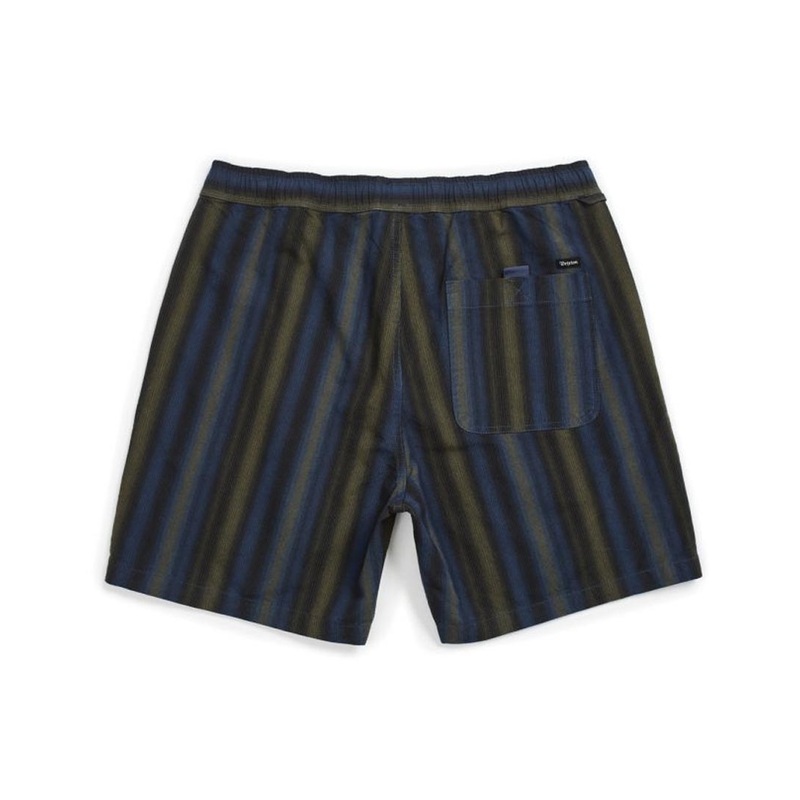 Steady Elastic Shorts – Navy/Green